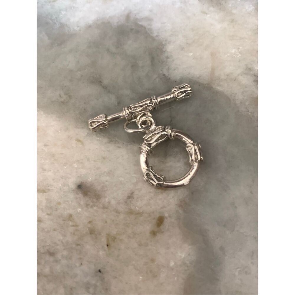 Vintage Sterling Silver Jewelry Toggles #making jewelry - Picture 5 of 5